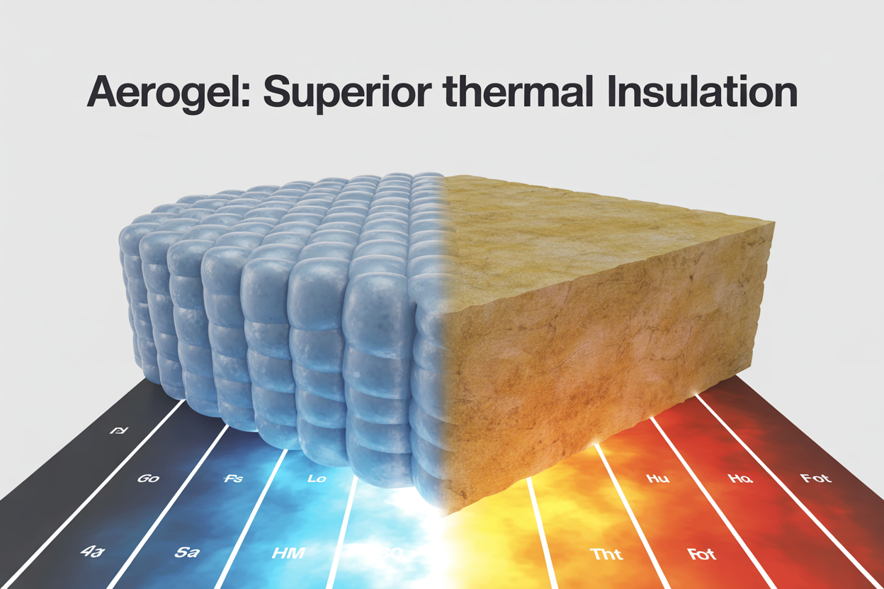 Aerogel Thermal Insulation Advantages Over Traditional Materials