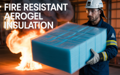 Fire Resistance Properties of Silica Aerogel Insulation Blankets