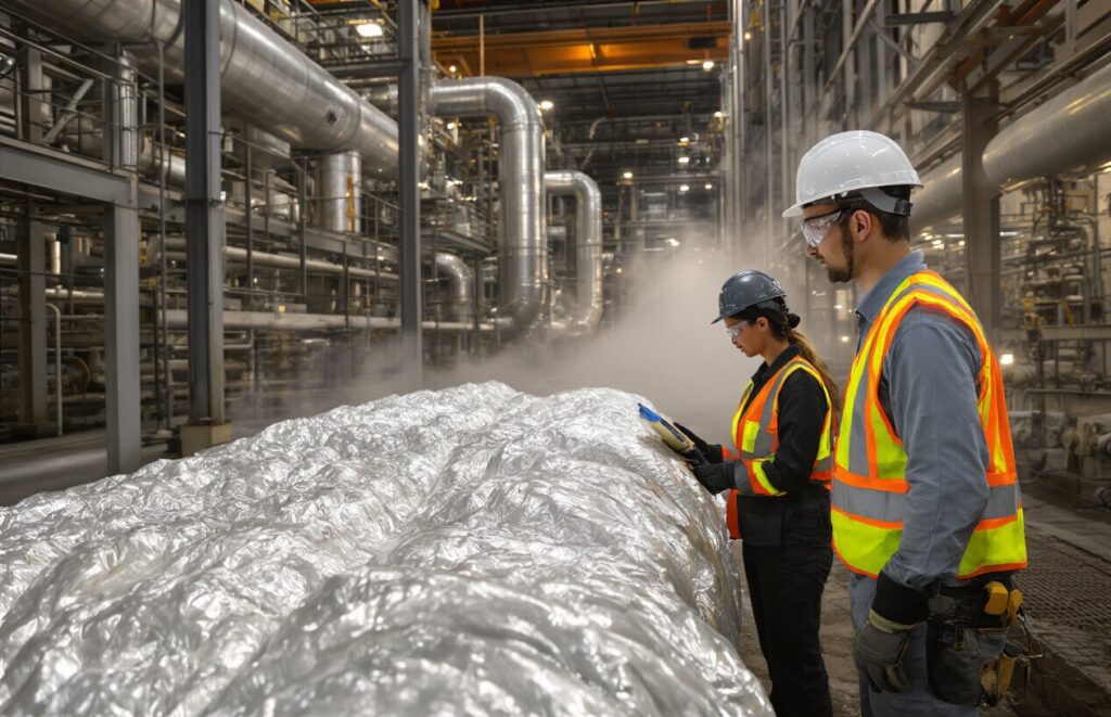 Fire Resistance Properties of Silica Aerogel Insulation Blankets