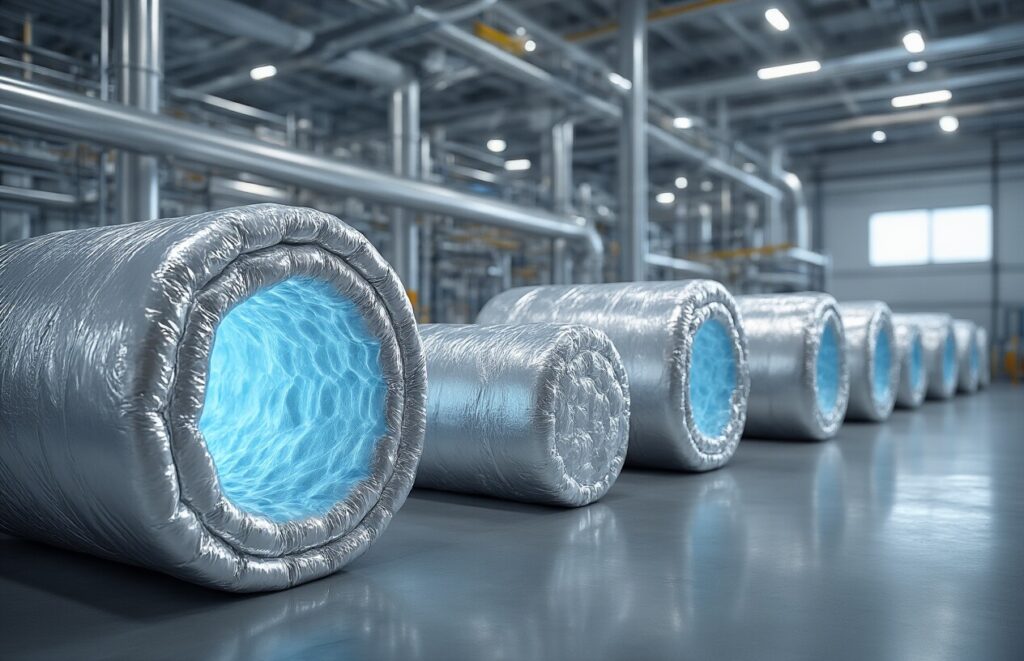 

Selecting the right thickness for an aerogel insulation blanket can make the difference between an efficient thermal management system and one that falls short of performance expectations. Engineers, contractors, and facility managers across industries from aerospace to petrochemicals need practical guidance for making these critical decisions, especially when working with extreme temperatures or space constraints.
This comprehensive thickness guide addresses the specific challenges of matching aerogel blanket specifications to real-world applications. The complexity goes beyond simple thermal calculations - factors like installation space, environmental conditions, and long-term performance all play crucial roles in determining optimal thickness.
The guide covers key material properties and how different aerogel types perform across temperature ranges, helping readers understand which formulations work best for their specific needs. Detailed calculation methods and thermal performance metrics provide the technical foundation for making informed thickness decisions. At the same time, specialized sections address the unique requirements of cryogenic applications where standard insulation materials often fail. Additional coverage includes proven installation techniques that maximize thermal performance and explores the combined benefits aerogel blankets offer beyond basic insulation, including fire protection and acoustic control.
Understanding Aerogel Properties and Material Types

Definition and unique characteristics of aerogel materials
Aerogel is a synthetic, ultralight, porous material derived from a gel via a supercritical drying process, delivering remarkable thermal insulation properties due to its nanoscale structure. The nanoporous composition consists almost entirely of air, making aerogel the world's lightest solid with exceptionally low thermal conductivity.
Silica aerogel for superior thermal insulation performance
Monolithic silica aerogel exhibits a thermal conductivity of 0.017 W/mK, with pore sizes ranging from 5 to 100 nanometers. Flexible aerogel blankets feature approximately 12nm pore diameters and comprise over 60% of silica aerogel sales. These materials offer the lowest thermal conductivity of any commercially available insulation, enabling a significant reduction in the total insulation thickness required.
Key Factors for Selecting Optimal Blanket Thickness

Application-Specific Thermal Insulation Requirements
Selecting the optimal aerogel blanket thickness begins with identifying the specific application context, whether residential, industrial, or aerospace. Each application presents unique thermal insulation requirements that directly influence thickness specifications. Industrial processes may require higher thermal resistance, while residential applications focus on energy-efficiency standards.
Operating Temperature Ranges and Environmental Constraints
Temperature exposure ranges fundamentally determine blanket thickness requirements, with extreme conditions necessitating enhanced insulation performance. Available installation space imposes dimensional constraints, though aerogel's low thermal conductivity allows thinner thicknesses while maintaining effectiveness. Climate zone assessment ensures the proper selection of thickness for optimal thermal efficiency across varying environmental conditions.
Thickness Calculation Methods and Thermal Performance

R-value Calculations and Thermal Conductivity Formulas
Determining the appropriate aerogel blanket thickness requires understanding R-value calculations, where higher R-values indicate superior insulation performance. The fundamental formula for calculating the required thickness is: R-value = Thickness (in) / Thermal Conductivity (Btu·in/ft²·h·°F). This calculation enables precise sizing based on specific thermal requirements and desired insulation efficiency.
Industry Standards and Performance Requirements
Flexible aerogel blankets are codified under ASTM C1728-13, Standard Specification for Flexible Aerogel Insulation, which applies to both hot and cold applications. This standard provides comprehensive classifications for aerogel blankets by Type, Grade, and Category, based on maximum use temperature and thermal conductivity. Industry standards from sources like the U.S. Department of Energy provide recommended R-values for various applications, ensuring optimal thermal performance through proper specification compliance.
Specialized Cryogenic Applications and Requirements

Extreme temperature challenges below -100°F (-74°C)
Cryogenic temperatures present unique insulation challenges, beginning at or below -100°F (-74°C) and extending to an effective lower boundary of -460°F (-273°C). These extreme conditions create substantial temperature differentials, generate strong vapor drive toward cold surfaces, and cause significant material contraction that traditional insulation systems struggle to accommodate effectively.
ASTM Type I, Grade 1, Category B specifications for cryogenic service
For cryogenic applications, ASTM Type I, Grade 1, Category B blanket specifications provide optimal performance through a composite construction featuring polyester and glass-fiber reinforcement with integral vapor-barrier membranes. This specialized configuration addresses the unique demands of extremely low-temperature environments while maintaining structural integrity.
Ice crystal formation prevention through nanoporous structure
Aerogel's nanoporous structure, with pore diameters of approximately 12nm, effectively prevents ice formation within the blanket body by restricting water molecule aggregation. Since ice crystal formation requires 275 water molecules, the tiny pore size keeps any ice formation localized and superficial, even when vapor barriers experience breaches.
Flexibility maintenance at temperatures down to -321°F (-196°C)
Aerogel blanket insulation maintains remarkable flexibility at cryogenic temperatures down to -321°F (-196°C), accommodating thermal shock and providing splash protection. This flexibility eliminates the need for contraction joints typically required in conventional cryogenic insulation systems, simplifying installation and reducing potential failure points.
Installation Techniques for Maximum Performance

Multi-layer cigarette wrap application methods
Flexible aerogel insulation requires strategic layering techniques to achieve optimal thermal performance. Multiple 5mm- and 10mm-thick blankets are applied using traditional cigarette-wrap methods, with each layer systematically wrapped around the pipe surface. Temporary securing with fiberglass-reinforced packing tape or adhesive spray ensures proper positioning during installation, particularly for larger or irregular surfaces where maintaining consistent coverage proves challenging.
Proper joint sealing and thermal bridging prevention
Circumferential joints between blanket sections must be staggered to eliminate through-joints that create thermal pathways. Each joint requires careful sealing to prevent thermal bridging, with vapor-barrier membranes sealed with foil-faced butyl tape. The factory-laminated vapor barrier on each layer provides redundancy, while contraction joints are unnecessary because aerogel's continuous flexibility eliminates installation costs and vapor-penetration risks.
Combined Benefits Beyond Thermal Insulation

Passive Fire Protection Capabilities in Applied Thicknesses
The nanoporous structure of aerogel provides exceptional Passive Fire Protection (PFP) capabilities, delivering superior performance in both pool-fire and jet-fire protection scenarios. An aerogel blanket installed at 80 mm thickness, commonly specified for condensation control in LNG service applications, can provide over 2½ hours of pool-fire protection meeting UL 1709 standards and 60 minutes of jet-fire protection.
Acoustic Performance Meeting ISO 15665 Requirements
The underlying physical structure of silica aerogel provides considerable acoustic benefits for industrial applications. When combined with mass-loaded vinyl (MLV), aerogel blankets can meet ISO 15665 classes A, B, and C requirements, as well as the demanding 'Shell D' insertion loss requirement, making them suitable for noise-critical installations.
Hydrophobic Properties Preventing Corrosion Under Insulation
Aerogel blankets possess inherent hydrophobicity that is essential for protecting underlying piping and equipment surfaces from water ingress. This hydrophobicity effectively prevents the development of corrosion under insulation (CUI), a common failure mechanism that can compromise both equipment integrity and insulation performance over time.
Mechanical Durability and Long-Term Performance Advantages
Aerogel blankets offer exceptional mechanical resistance, providing durable, long-lasting insulation. These materials demonstrate remarkable durability during transportation and installation, allowing for pre-insulation with reduced risk of damage during transport or erection. The blankets remain flexible at cryogenic temperatures, eliminating the risk of thermal shock damage and ensuring consistent performance throughout their service life.

Selecting the appropriate aerogel blanket thickness requires careful consideration of multiple factors, including application requirements, temperature conditions, space limitations, and thermal resistance needs. The R-value calculations, combined with local climate assessments, provide the foundation for determining optimal thickness while ensuring maximum thermal efficiency. From cryogenic applications requiring specialized Type I, Grade 1, Category B blankets to standard industrial installations, proper thickness selection directly impacts both performance and cost-effectiveness.
The unique properties of aerogel blankets—including their exceptional thermal conductivity, hydrophobicity, and flexibility at extreme temperatures—make them suitable for diverse applications, ranging from petrochemical facilities to LNG terminals. Beyond thermal insulation, these materials offer additional benefits, including passive fire protection, acoustic performance, and simplified installation, which reduce project timelines and labor costs. When sourcing aerogel solutions, partnering with reputable manufacturers ensures access to quality materials that meet specific application demands while delivering long-term durability and optimal thermal performance across various industrial and commercial environments.
