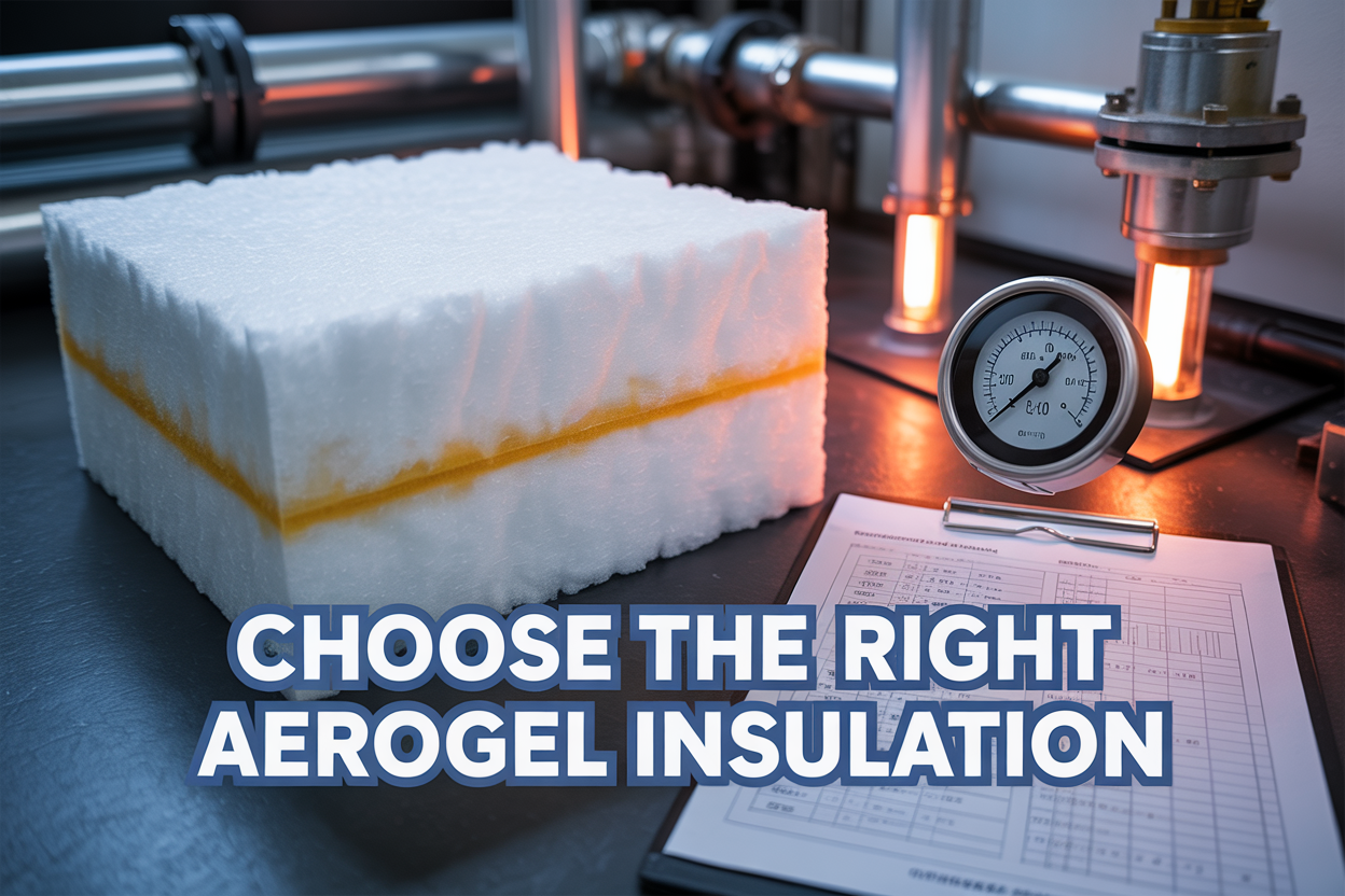 How to Choose the Right Silica Aerogel Insulation Blanket for Your Project