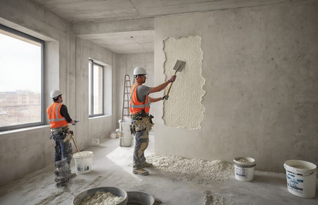 The Concrete Revolution: Using Aerogel Particles in High-Performance Insulating Plasters.
