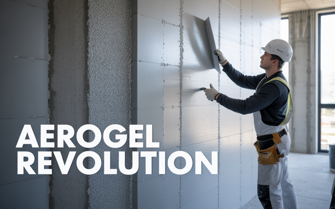 The Concrete Revolution: Using Aerogel Particles in High-Performance Insulating Plasters.