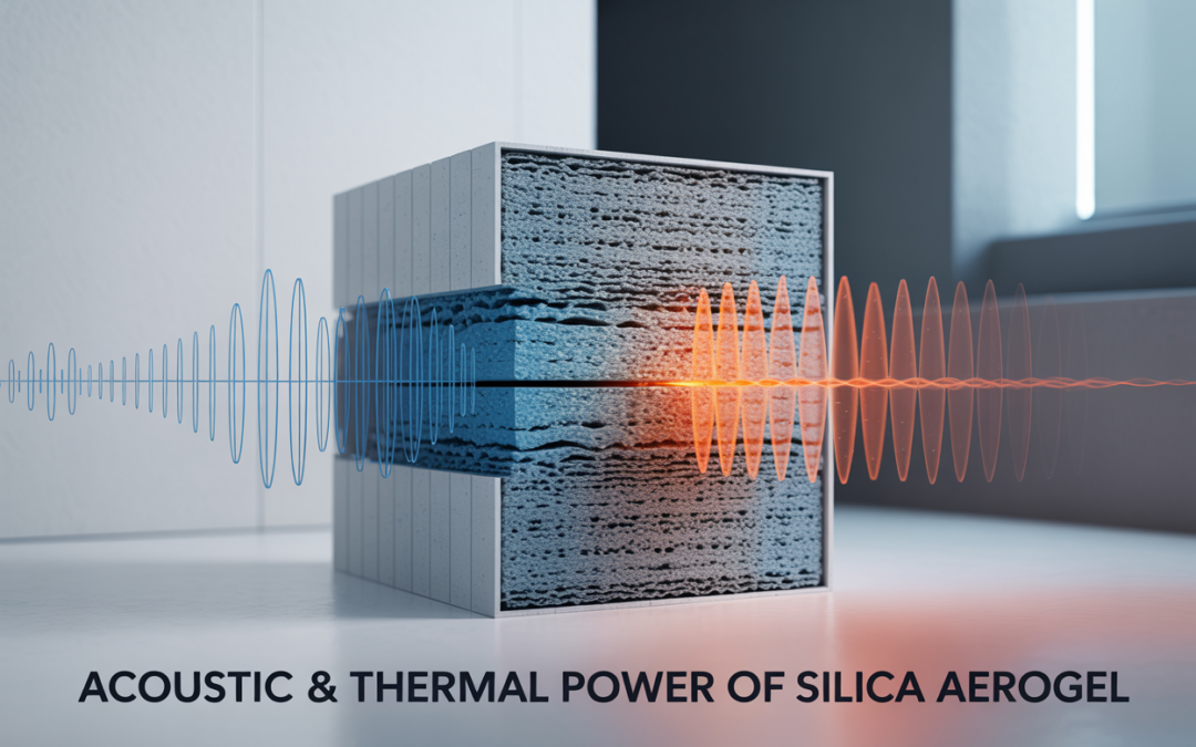 Acoustic vs. Thermal: The Dual Benefits of Silica Aerogel in Noise Reduction.
