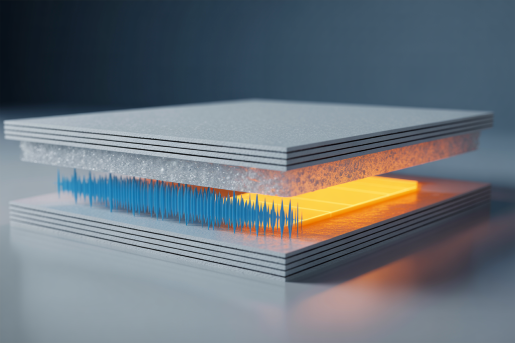 Acoustic vs. Thermal: The Dual Benefits of Silica Aerogel in Noise Reduction.