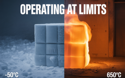 Operating at Limits: Performance of Aerogel at -50°C vs. 650°C.