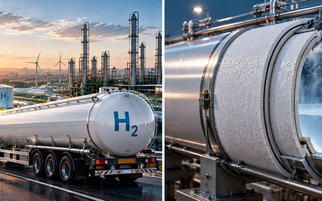 From Electrolyzer to Tanker: Why Aerogel Is the Only Viable Insulation for India’s Green Hydrogen Value Chain