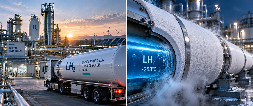 From Electrolyzer to Tanker: Why Aerogel Is the Only Viable Insulation for India’s Green Hydrogen Value Chain