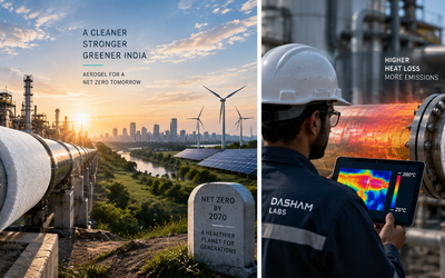 The Role of Aerogel in Achieving India’s “Net Zero” by 2070: How a Nanomaterial Powers Gigatonne-Scale Decarbonization