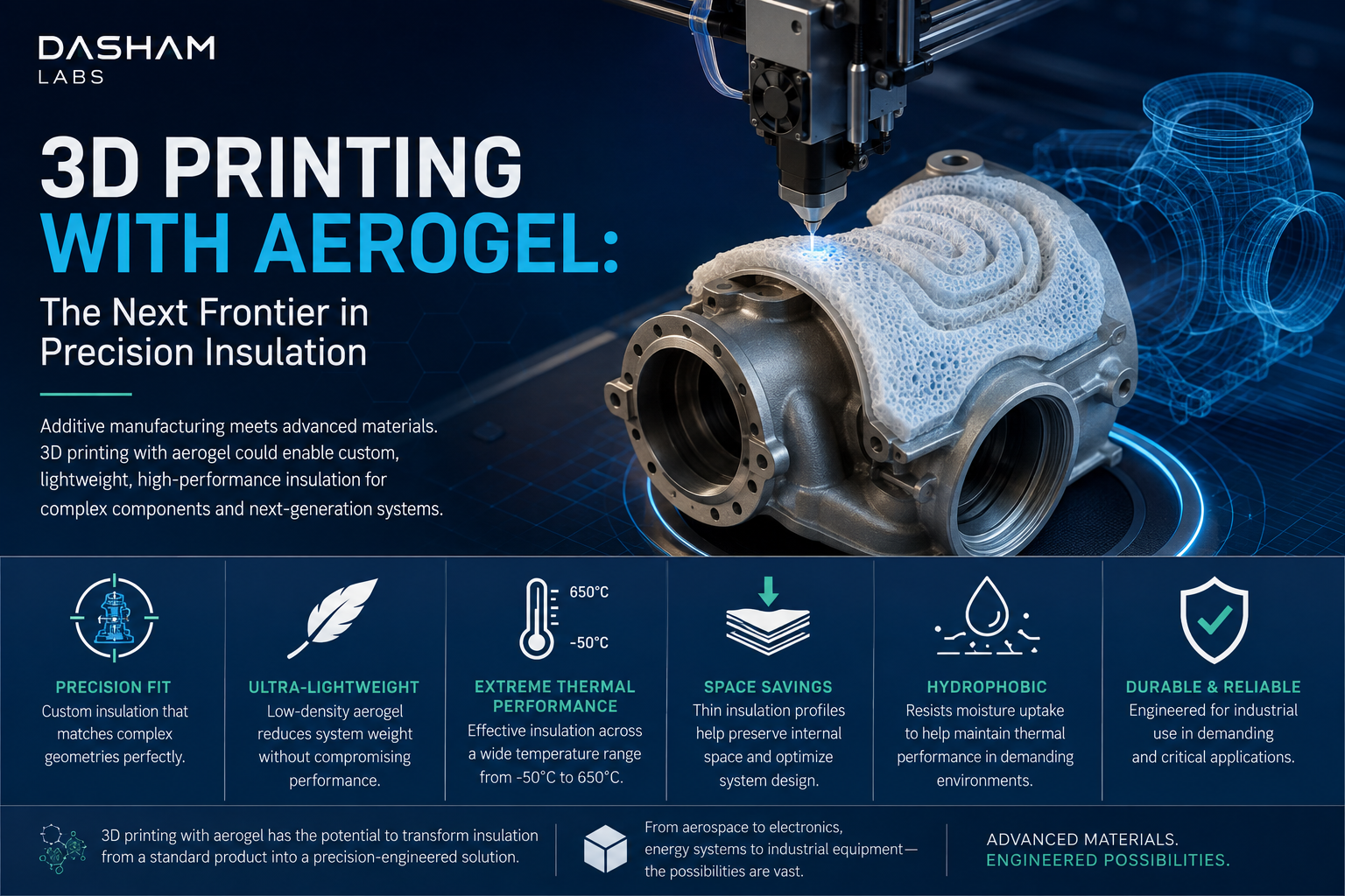 3D Printing with Aerogel: The Next Frontier in Precision Insulation