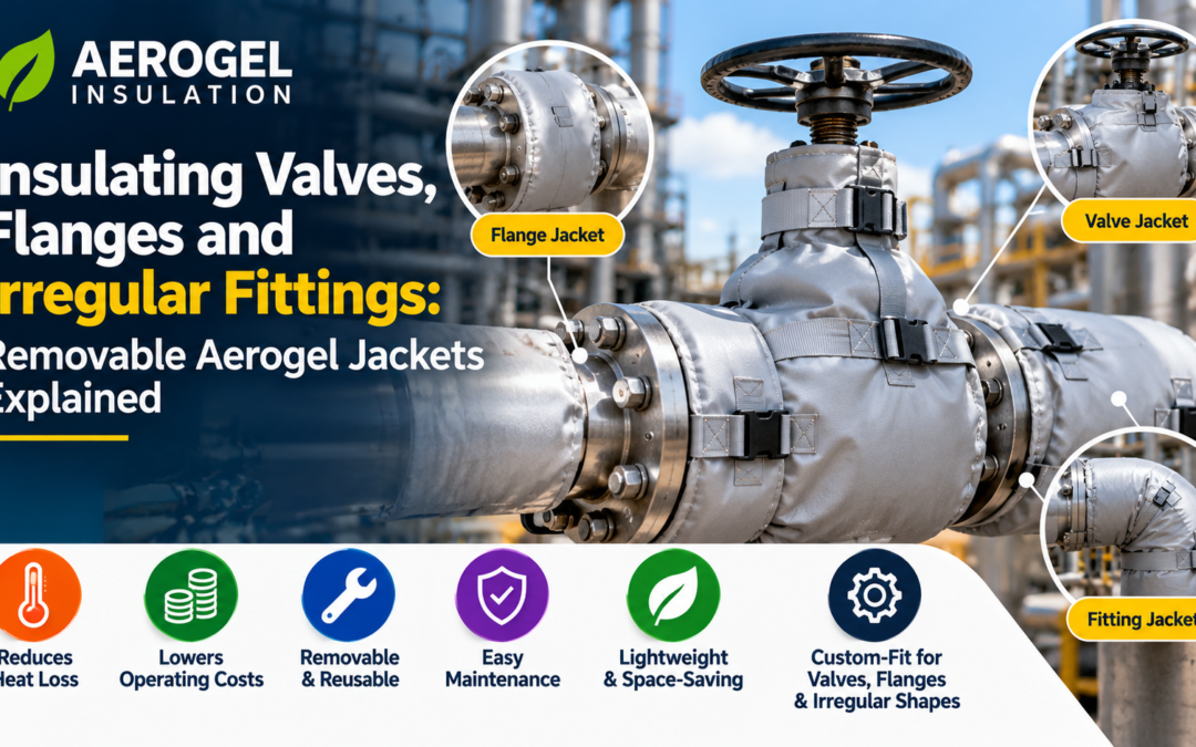 Insulating Valves, Flanges and Irregular Fittings: Removable Aerogel Jackets Explained