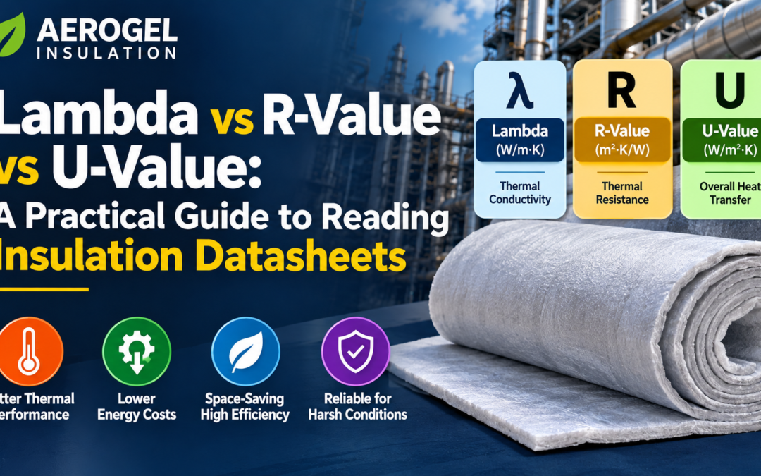 Lambda vs R-Value vs U-Value: A Practical Guide to Reading Insulation Datasheets