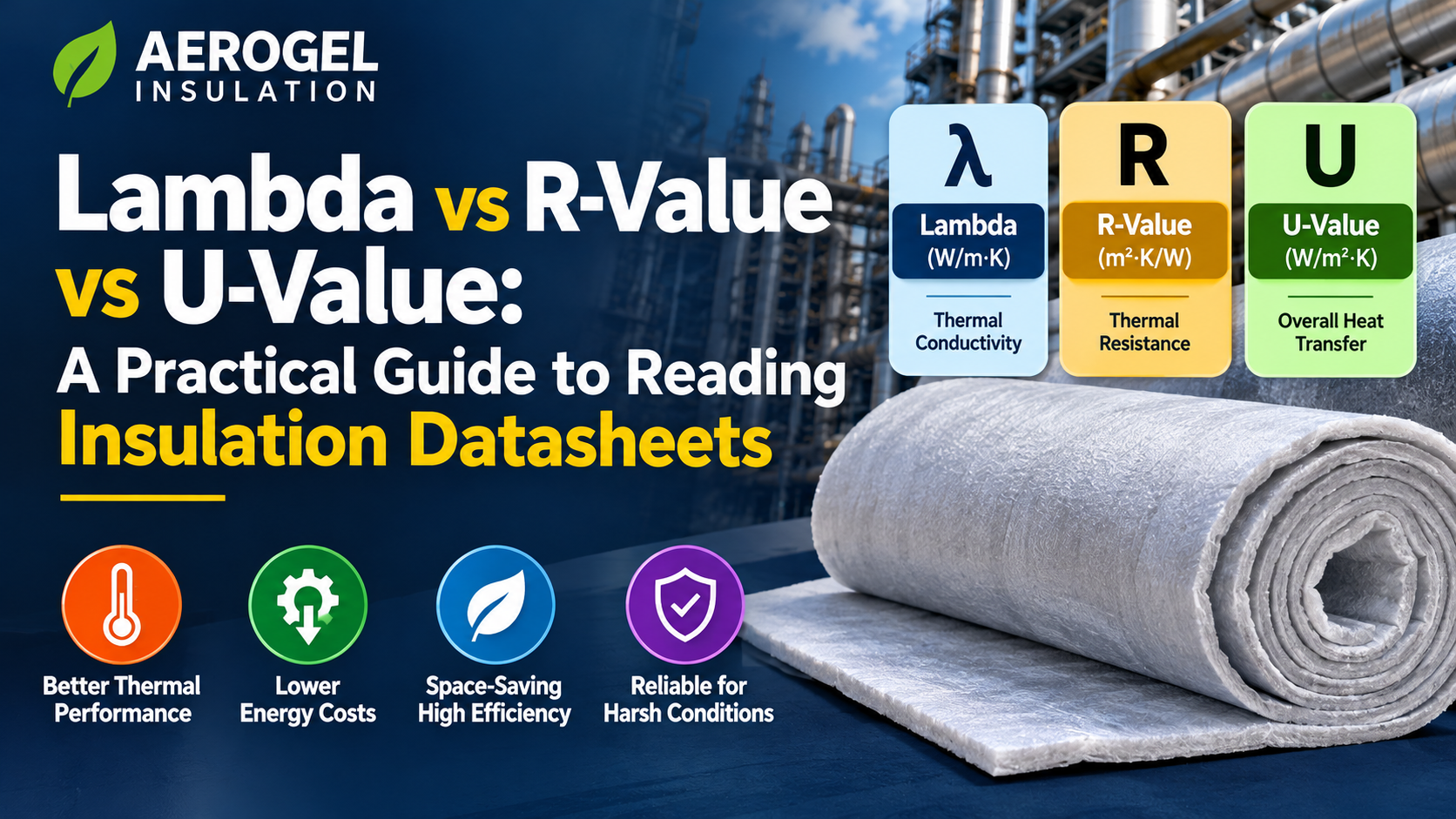 Lambda vs R-Value vs U-Value A Practical Guide to Reading Insulation Datasheets