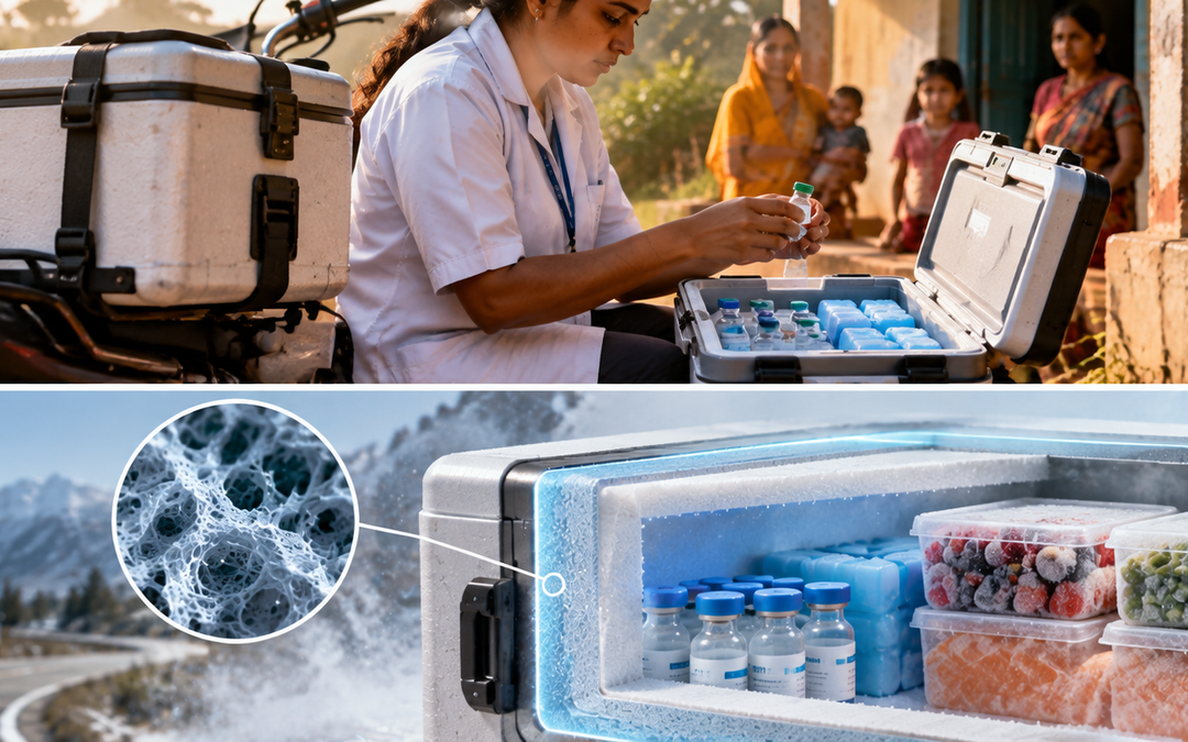 Aerogel Insulation for Last-Mile Cold Chain: Keeping Vaccines and Frozen Food Stable Longer
