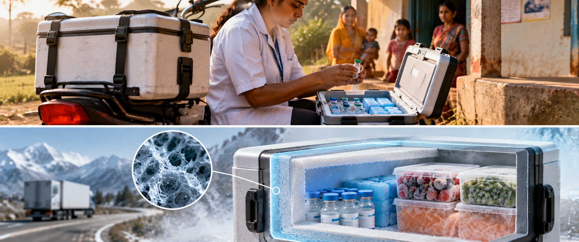 Aerogel Insulation for Last-Mile Cold Chain: Keeping Vaccines and Frozen Food Stable Longer